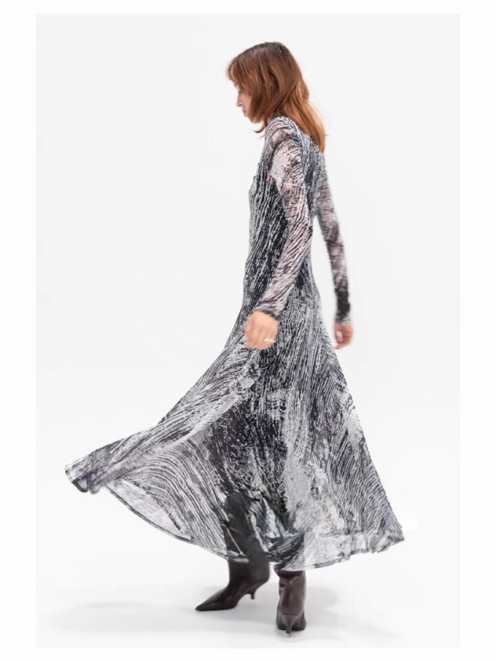 Proenza Schouler White Label Mesh Maxi Dress S New